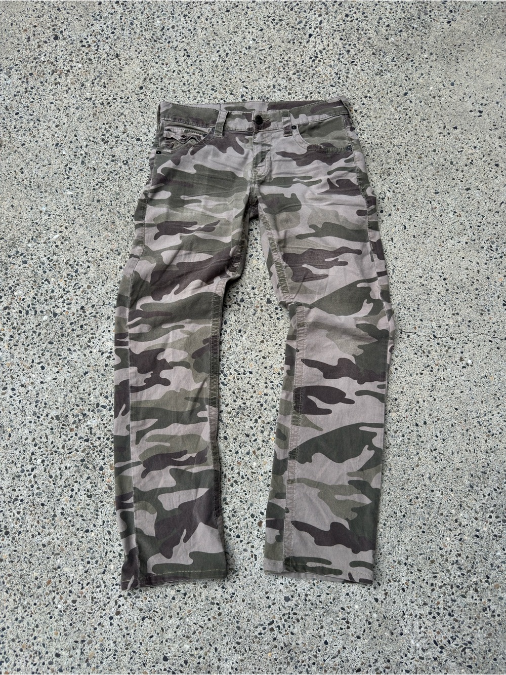 True Religion Camo Jeans